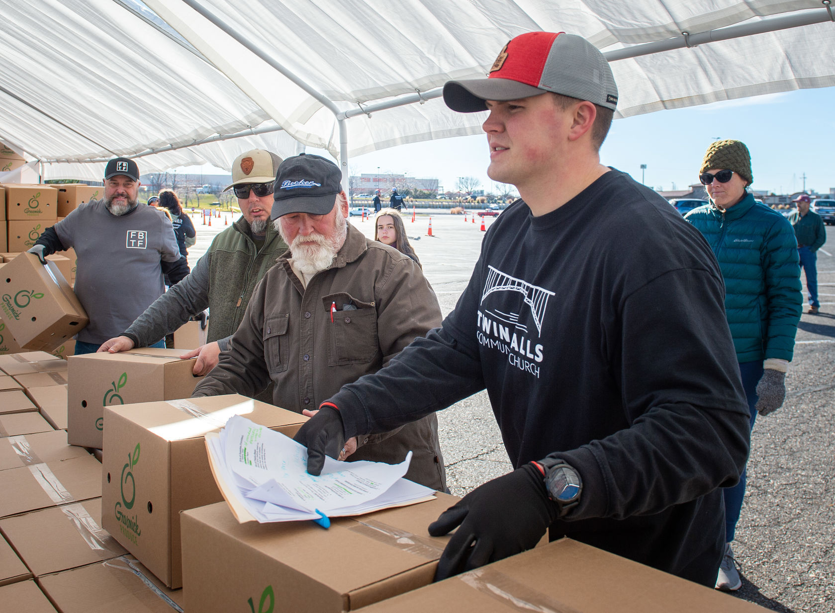 Free food giveaway